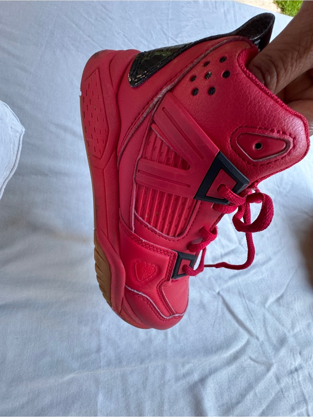 Nike Jordan Red High-Top Athletic Sneaker Youth size 2